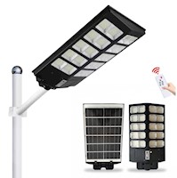 Lámpara con Panel Solar Reflector JORTAN de 2000W Impermeable + Control Remoto